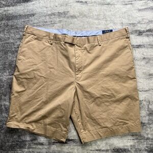 Polo Ralph Lauren Men's 42 x 9'' Stretch Slim Fit Shorts Khaki Chino